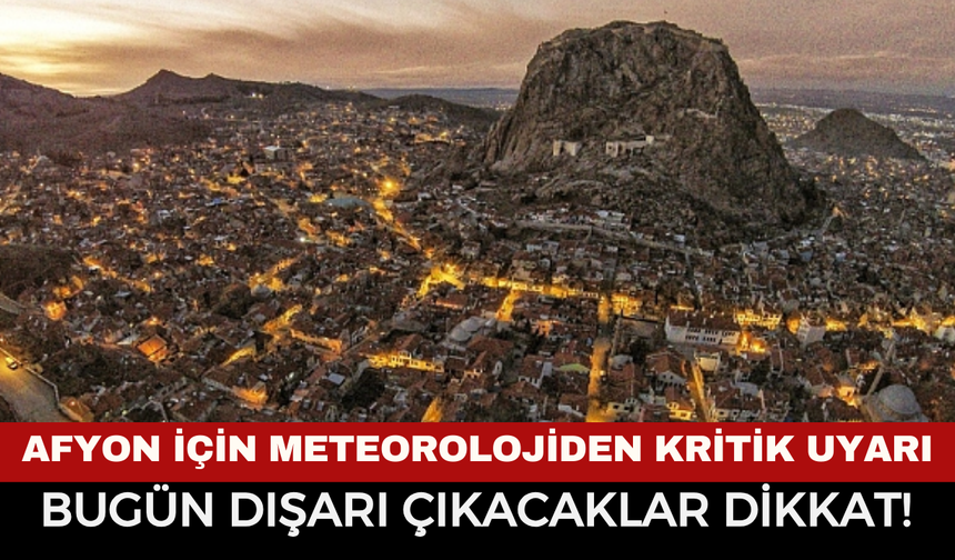 Afyon'da bugün hava nasıl olacak, Afyon hava durumu, 12 Mart Perşembe