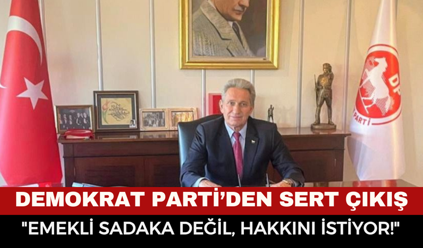 Afyonkarahisar’da Emekli Maaşı İsyanı! "Emekli Sadaka Değil, Hakkını İstiyor!"
