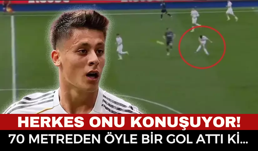 Arda Güler 70 Metreden Avladı: "Pele Bile Böylesini Atmadı!" 2026 Puskas Ödülü Şimdiden Sahibi Buldu
