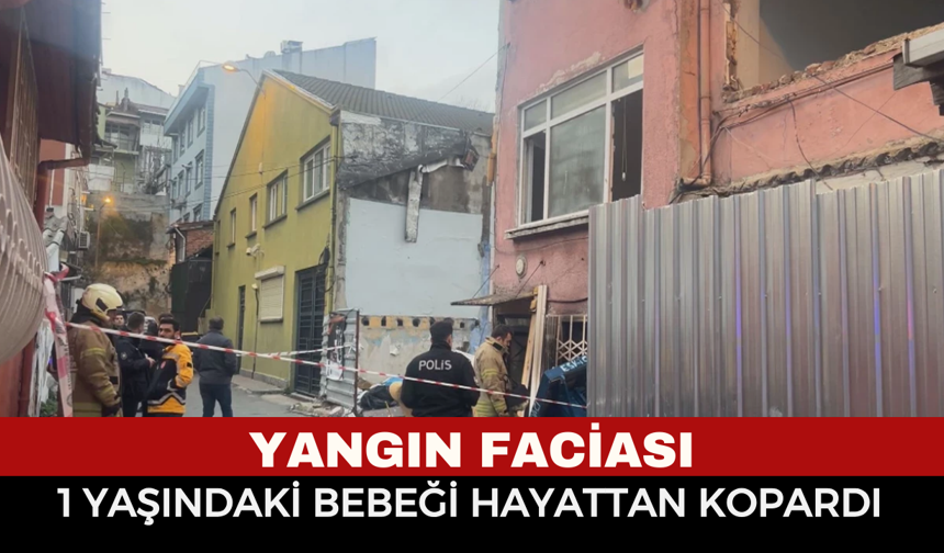 Kahreden Yangın: 1 Yaşındaki Bebek Alevlerin Arasında Kaldı
