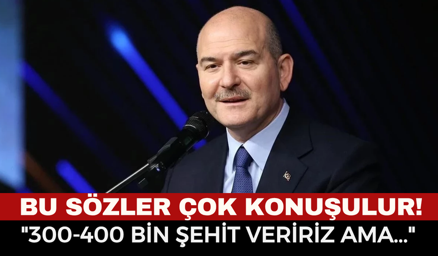 Siyasetin Gündemi Bu Sözlerle Sarsıldı! Süleyman Soylu: "300-400 Bin Şehit Veririz Ama İsrail Kalmaz!"