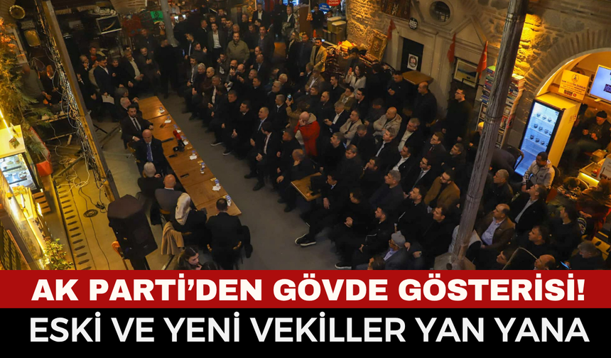 Afyon AK Parti’de Kapsamlı Bayramlaşma: Eski ve Yeni Vekiller Yan Yana