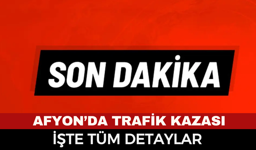 Afyonkarahisar’da Elektrikli Bisiklet Kazası