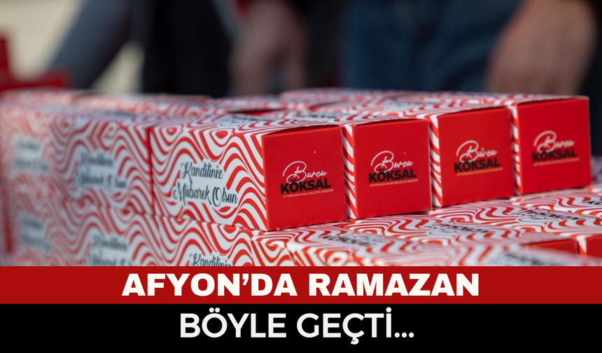 Afyonkarahisar’da Ramazan coşkusu zirve yaptı! Şenlikler büyük ilgiyle tamamlandı