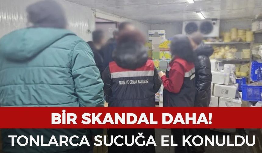 Bir skandal daha! Tonlarca sucuğa el konuldu