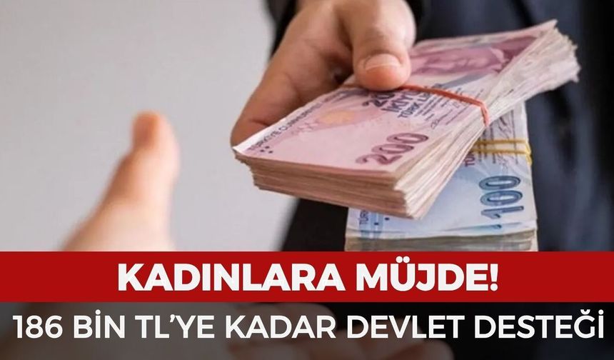 Devletten Çalışan Kadınlara 186 Bin TL’ye Kadar Destek