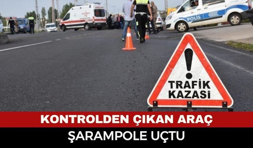 Afyon’da Kontrolden Çıkan Araç Şarampole Uçtu: Yaralılar Hastaneye Kaldırıldı