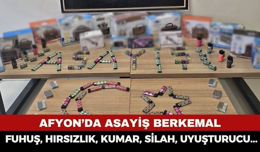 Afyon Erenler ve Hıdırlık’ta Kuş Uçurtulmadı: Binlerce Araç ve Şahıs Sorgulandı
