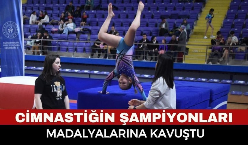 Afyon'da Cimnastiğin En İyileri Belli Oldu! İşte Kategori Kategori Şampiyonlar