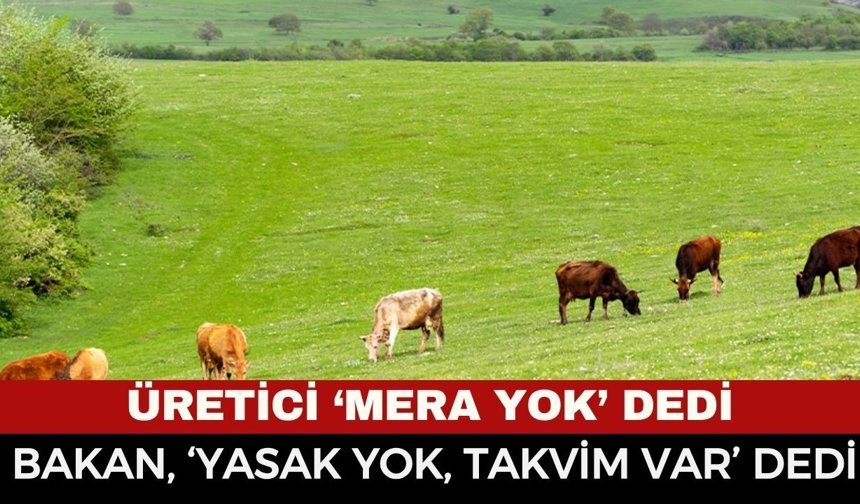 Tarım Bakanlığı'ndan Mera Açıklaması: Hayvancılığın Sürdürülebilirliği İçin Takvim Şart
