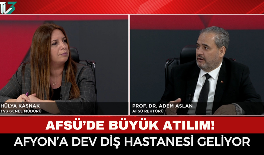 Afyon'a yeni yatırımlar yolda: dev diş hastanesi geliyor