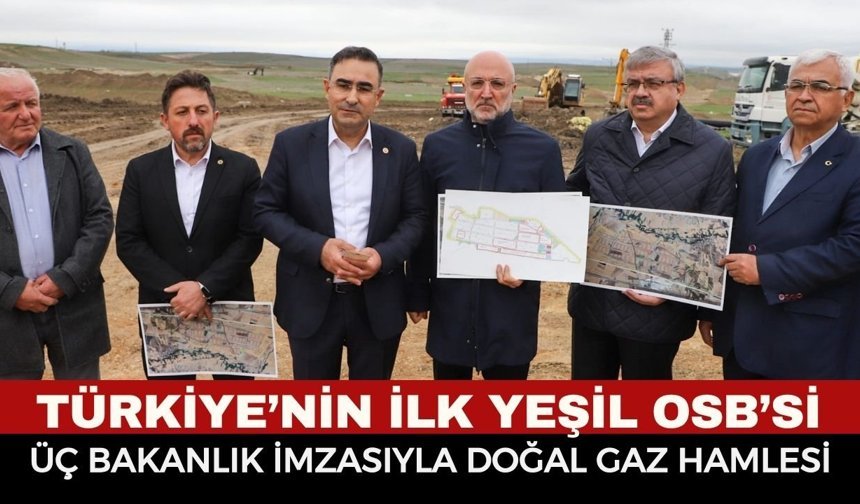 AFYONKARAHİSAR’DA DEV YATIRIM TÜRKİYE’NİN İLK "YEŞİL OSB"Sİ SİNANPAŞA’DA YÜKSELİYOR