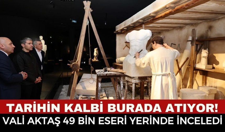 Kibele’den Zeus’a Binlerce Yıllık Miras: Vali Naci Aktaş Afyonkarahisar Müze’sini Gezdi