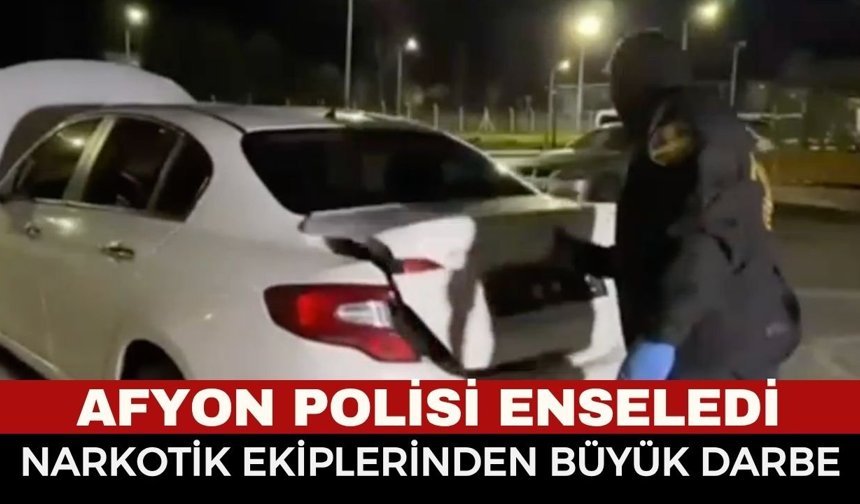 Polis Nefes Kesen Operasyonla Enseledi! İki Araçla Sevkiyat Yapıyorlardı: Tam 7,5 Kilogram!