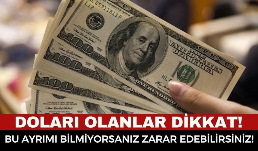 Doları Olanlar Dikkat! Döviz Bürosunda Beklenmedik "Eski Para" Kesintisi: Tam 16 Bin TL Fark!