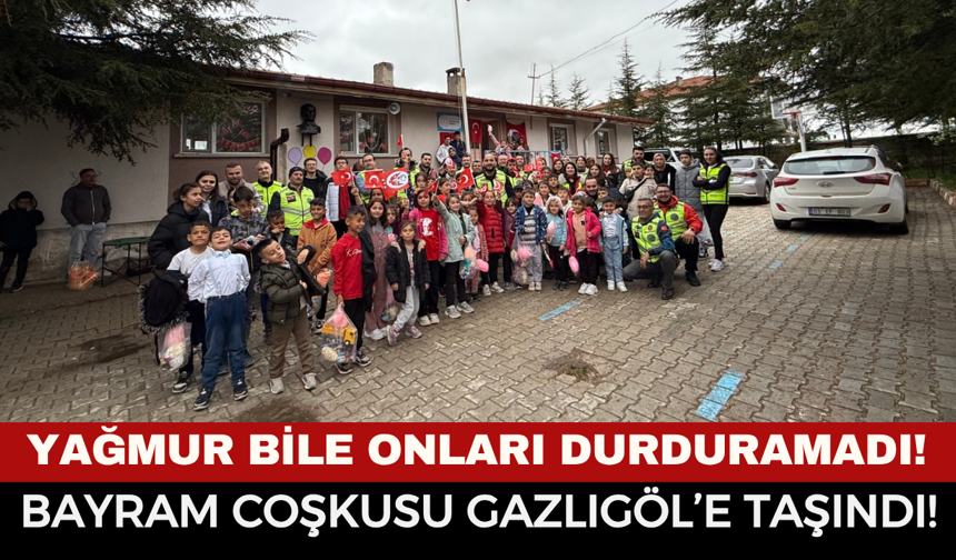 Afyonlu Motosikletçilerden Köy Okuluna Unutulmaz Sürpriz