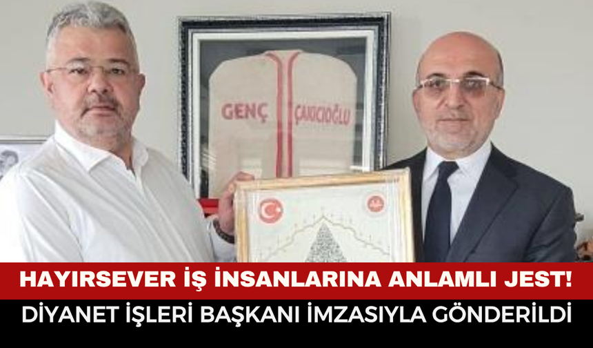 Afyonkarahisar’da Hayırsever İş İnsanlarına Anlamlı Jest!