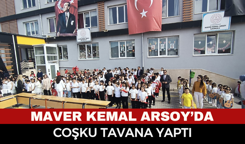 Maver Kemal Arsoy İlkokulu Ve Ortaokulu’nda 23 Nisan Coşkusu