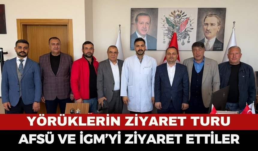 Karahisar Yörüklerinden Güç Birliği Ziyareti! Hem Kültür Konuşuldu Hem Projeler