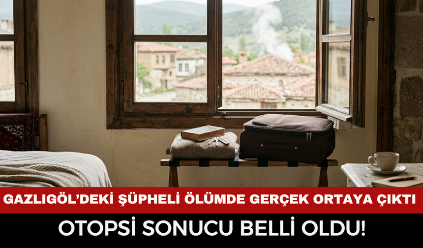 Gazlıgöl’deki Şüpheli Ölümde Gerçek Ortaya Çıktı: Otopsi Sonucu Belli Oldu!