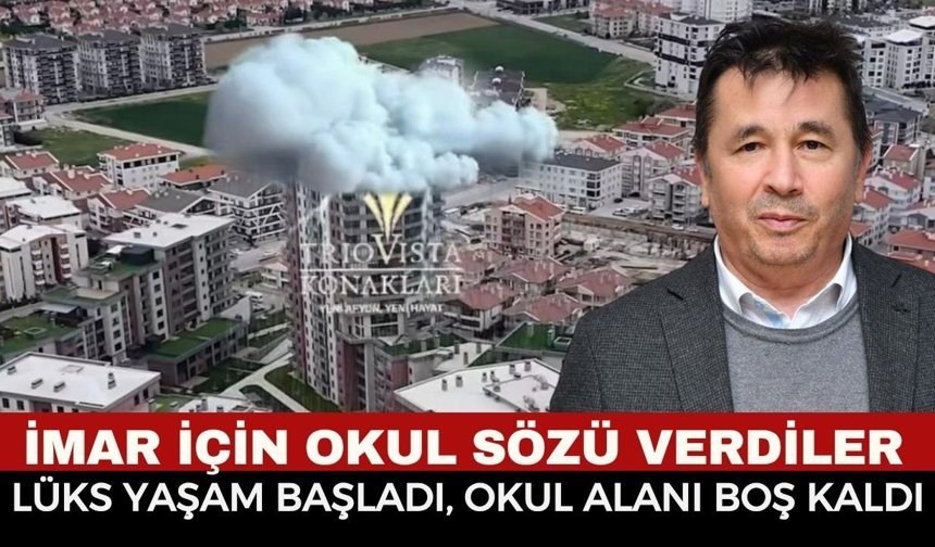 Okul Sözüyle İmar Ayrıcalığı mı Alındı? Şehitlerimizin İsmi Ranta mı Kurban Edildi? Vatandaştan Akgüler İnşaat’a Tepki