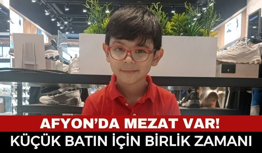 Haydi Afyon! Batın Bera Tumer İçin Mezat Vakti...