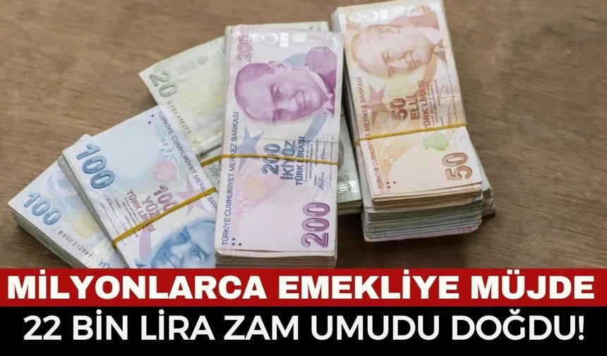 En Düşük Emekli Maaşı İçin Yeni Senaryo: 22 Bin Lira Zam Umudu Doğdu!