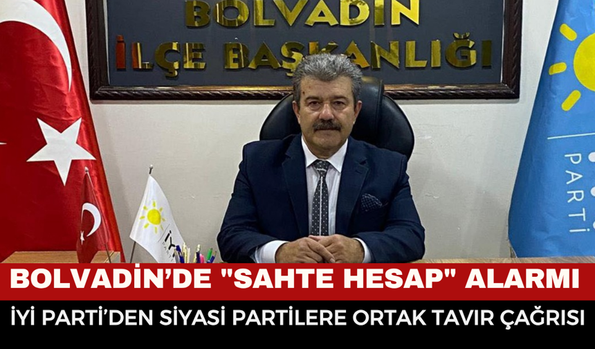 Bolvadin’de "Sahte Hesap" Alarmı: İYİ Parti’den Siyasi Partilere Ortak Tavır Çağrısı