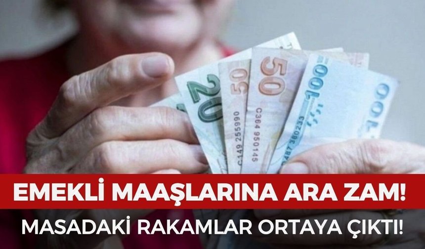 Emekli maaşlarında temmuz hesabı değişti: Masadaki rakam ortaya çıktı!