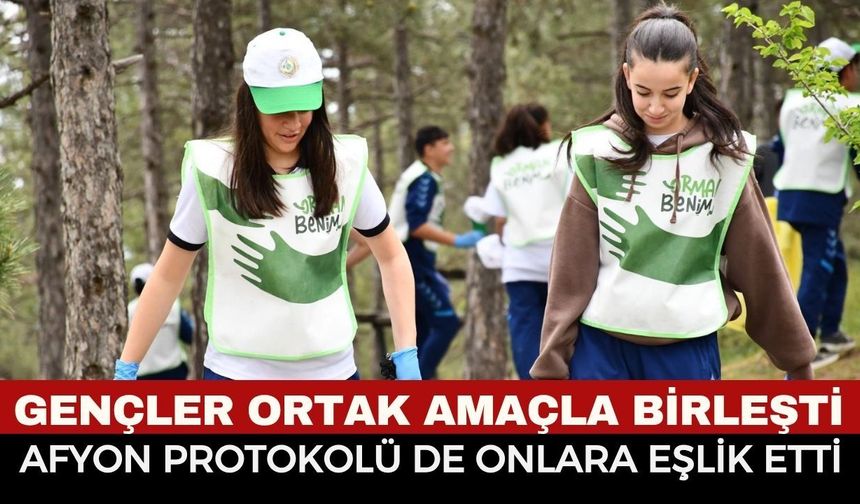 Afyonkarahisar’da “Orman Benim” Projesi ile Doğaya Sahip Çıkıldı