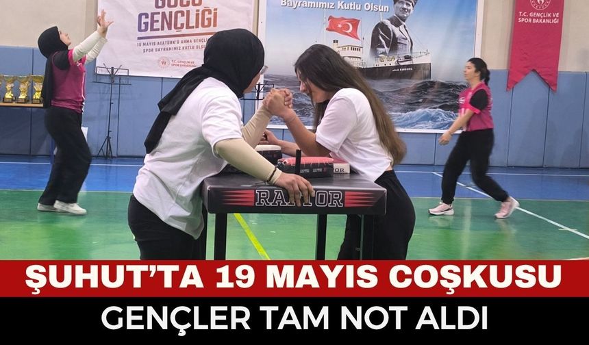 Plaketler ve Ödüller Sahiplerini Buldu: Şuhut’ta 19 Mayıs’a Yakışır Kutlama!