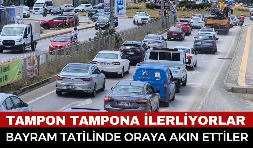 9 Günlük Bayram Tatilinde Oraya Akın Ettiler: Bodrum’da 24 Saatte 20 Bin Araçlık Dev Yoğunluk!
