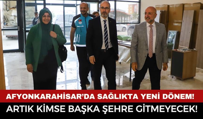 Afyonkarahisar'a yeni dev yatırım geliyor