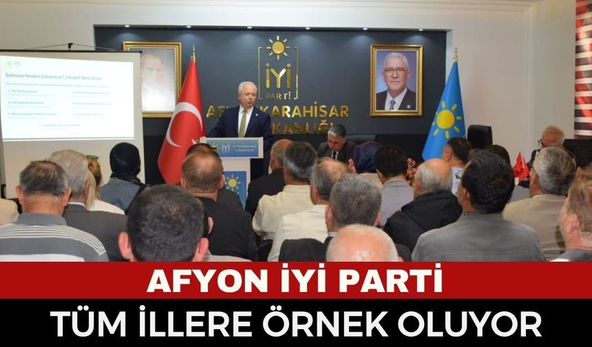 Ali Topçu’dan Afyonkarahisar’da Seçim Resti: En Erken Sahaya İnen Partiyiz!