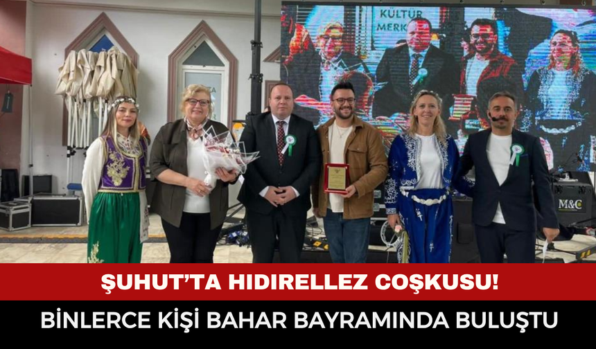 Şuhut’ta Hıdırellez Coşkusu! Binlerce Kişi Bahar Bayramında Buluştu  Alternatif Başlıklar:  Afyonkarahisar’da renkli gör