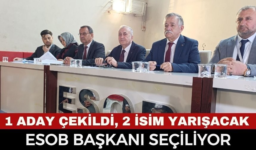 Afyonkarahisar ESOB’da Seçim Heyecanı: Başkanlık İçin İki Aday Yarışıyor
