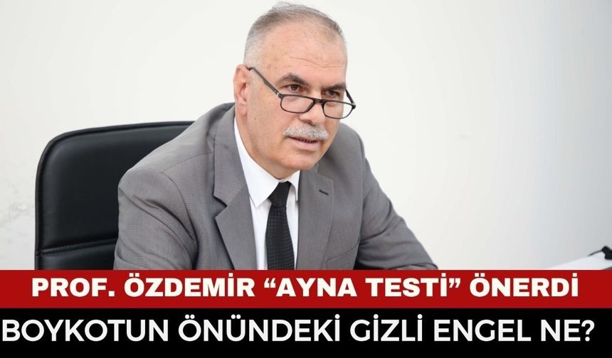 Boykot Yaparken Bu Tuzağa Düşmeyin! Prof. Dr. Özdemir’den Önemli Uyarılar