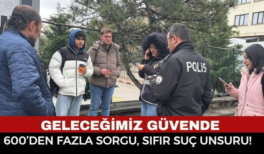 Afyon Emniyeti’nden 180 Personelle Dev Okul Denetimi!