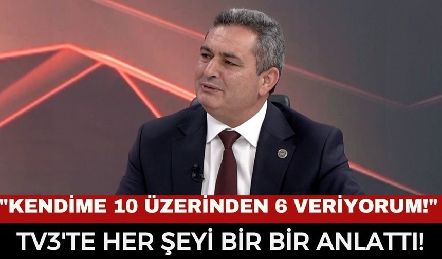 Belediye Başkanı Ali Altuntaş’tan Ezber Bozan İtiraf: "Kendime 10 Üzerinden 6 Veriyorum!"