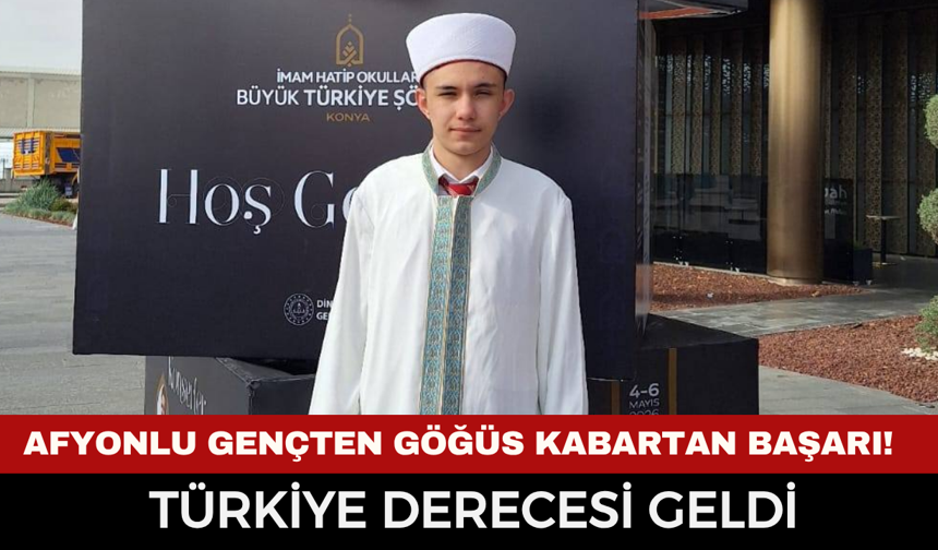 Afyonkarahisar İmam Hatip’ten Göğüs Kabartan Başarı!