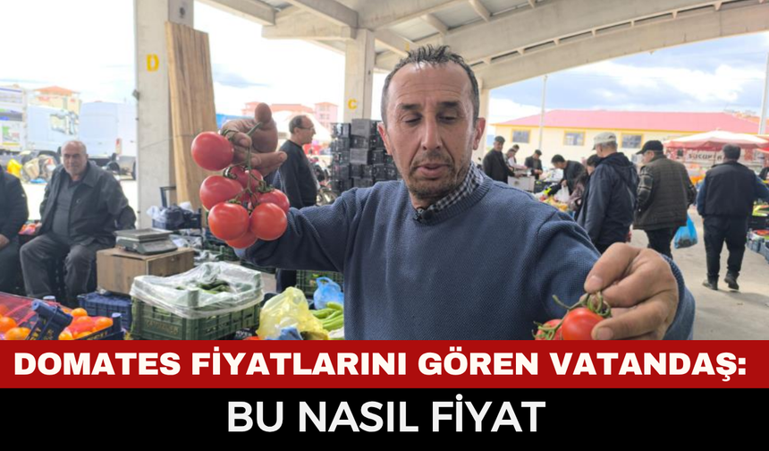 Afyonkarahisar'da domates fiyatları rekora koşuyor