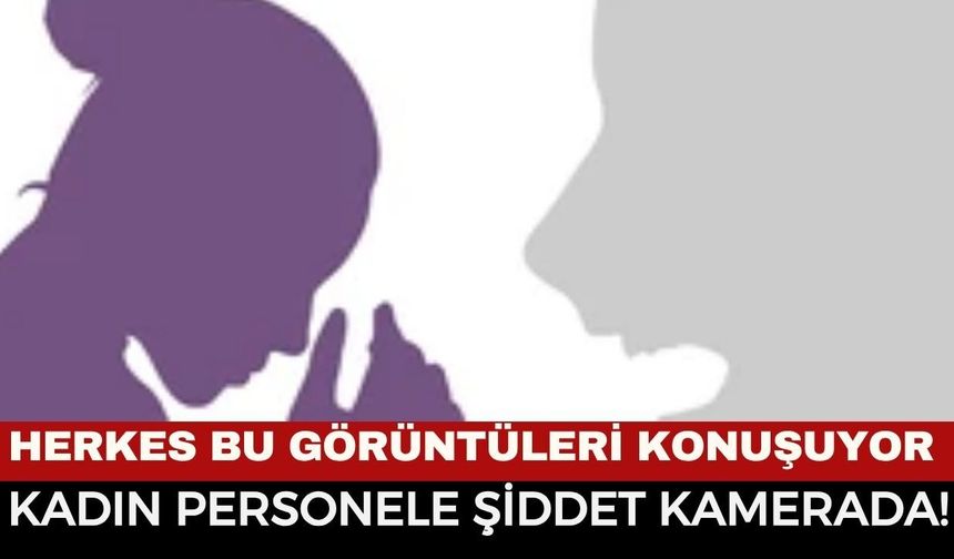 Bilgisayar Başındaki Kadın Çalışana Önce Tokat, Sonra Yumruk! Sosyal Medya Bu Saldırganı Konuşuyor