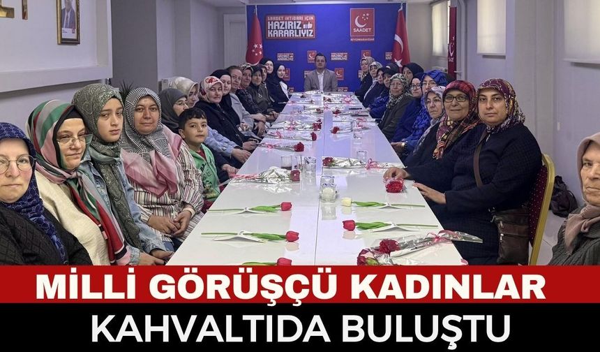 Afyonkarahisar Saadet Partisi’nde Anneler Günü Coşkusu: Milli Görüşçü Kadınlar Kahvaltıda Buluştu