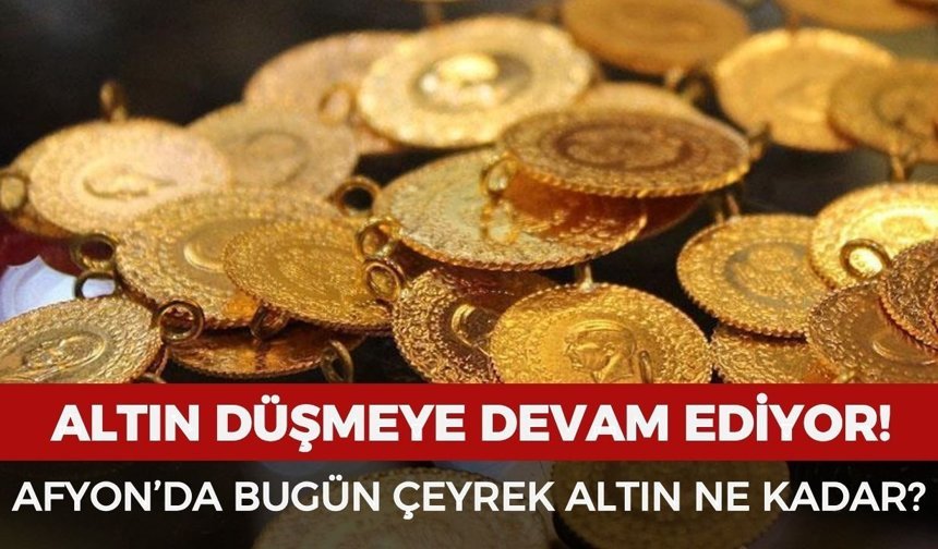 Afyon'da bugün çeyrek altın ne kadar? 2 Mayıs 2026 güncel altın fiyatları