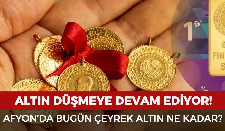 Afyon’da bugün çeyrek altın ne kadar? 20 Mayıs 2026 güncel altın fiyatları