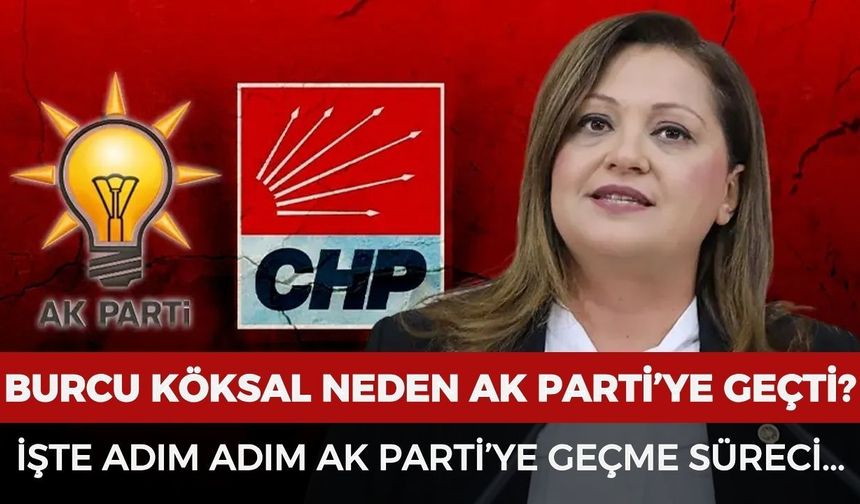 CHP’de deprem yaratan süreç: Burcu Köksal adım adım AK Parti’ye böyle gitti