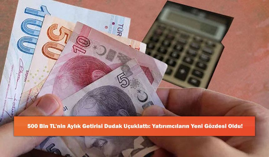 500 Bin TL’nin Aylık Getirisi Dudak Uçuklattı: Yatırımcıların Yeni Gözdesi Oldu!