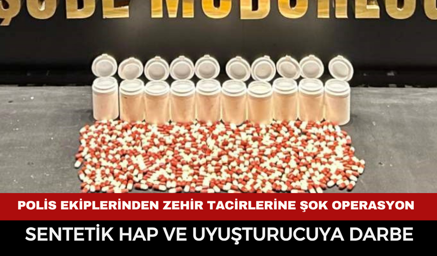 Afyon’da Zehir Operasyonu! Peçeteye Emdirilmiş Uyuşturucu Ele Geçirildi