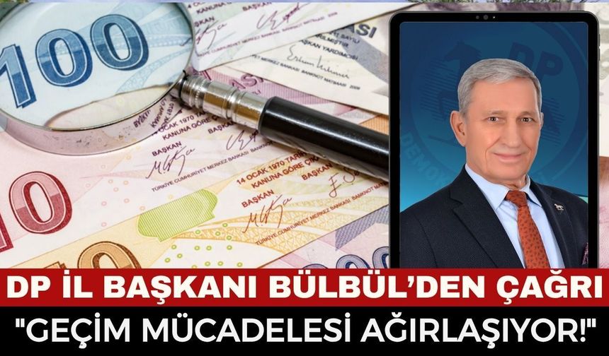 Demokrat Parti Afyonkarahisar İl Başkanı Hikmet Bülbül’den "Ortak Akıl" Çağrısı!