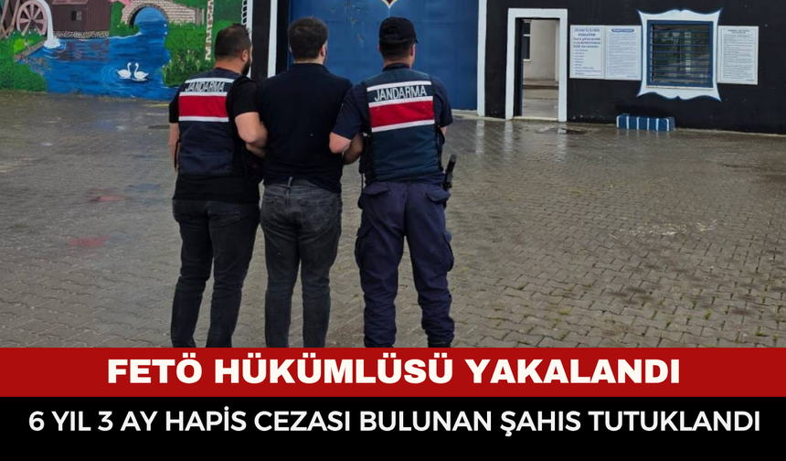 Afyonkarahisar’da FETÖ hükümlüsü yakalandı! 6 yıl 3 ay hapis cezası bulunan şahıs tutuklandı